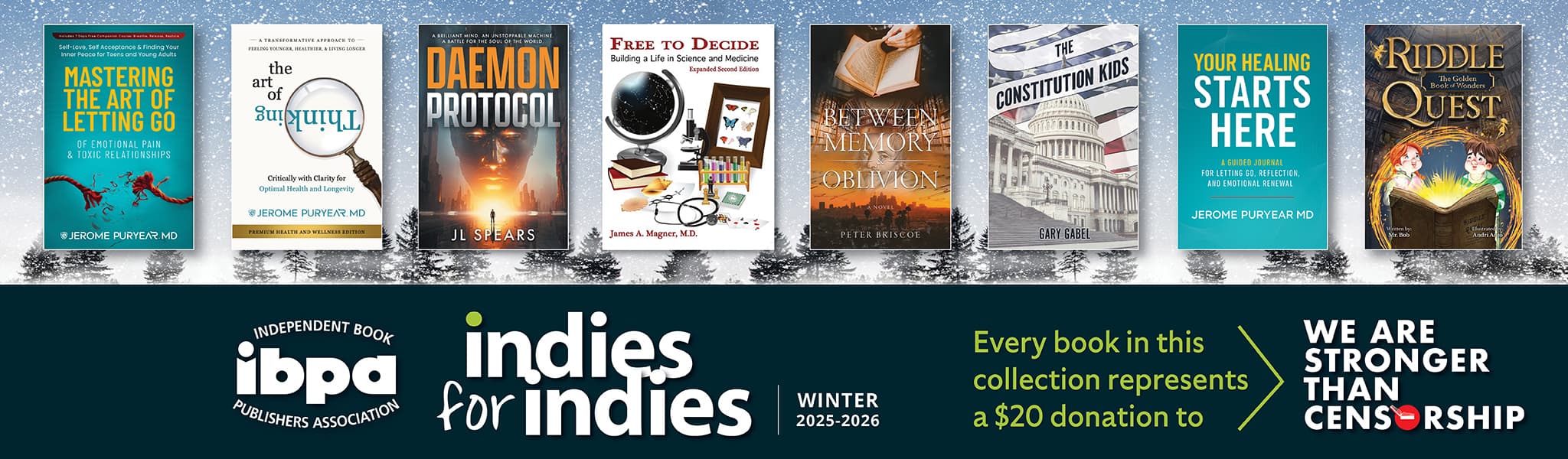 IBPA Indies for Indies Winter collection featuring The Constitution Kids